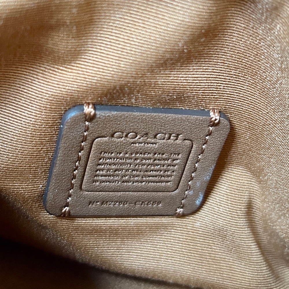 Coach Lacey satchel in White with Tassel Detail - Picture 8 of 8